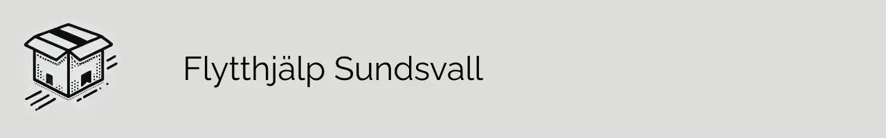 Flytthjälp Sundsvall